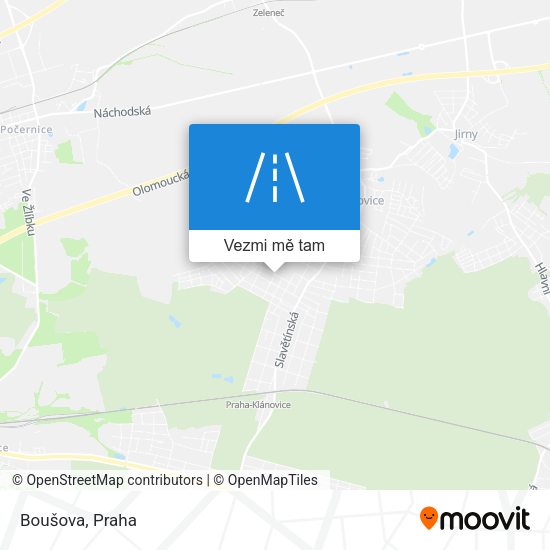 Boušova mapa