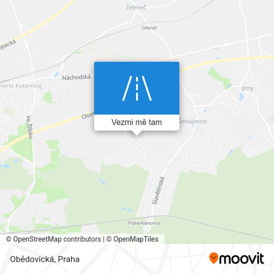 Obědovická mapa