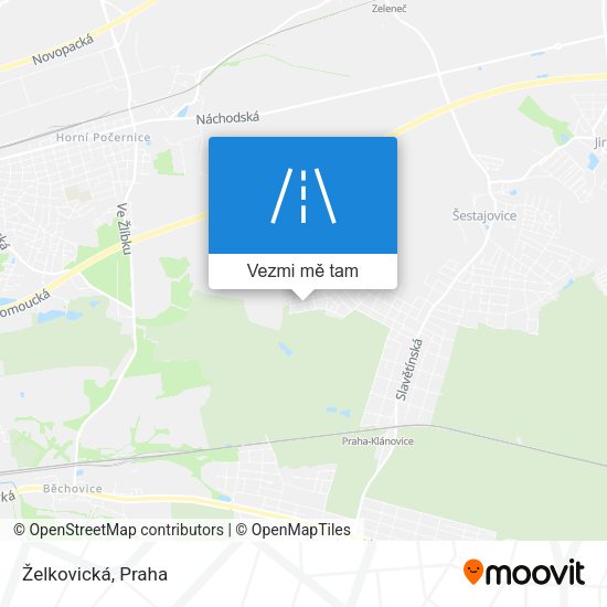 Želkovická mapa