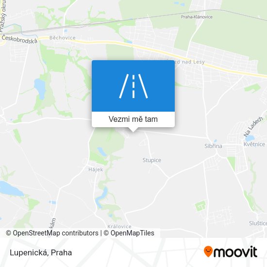 Lupenická mapa
