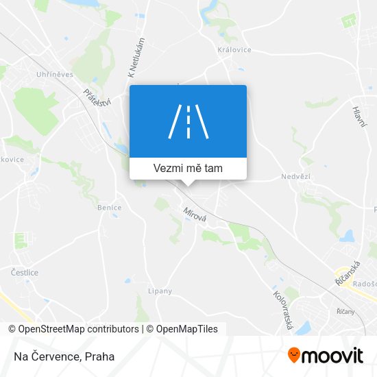 Na Července mapa