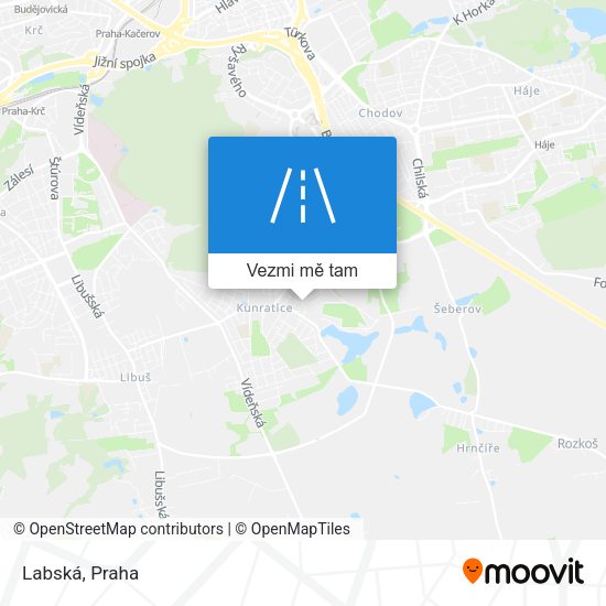 Labská mapa