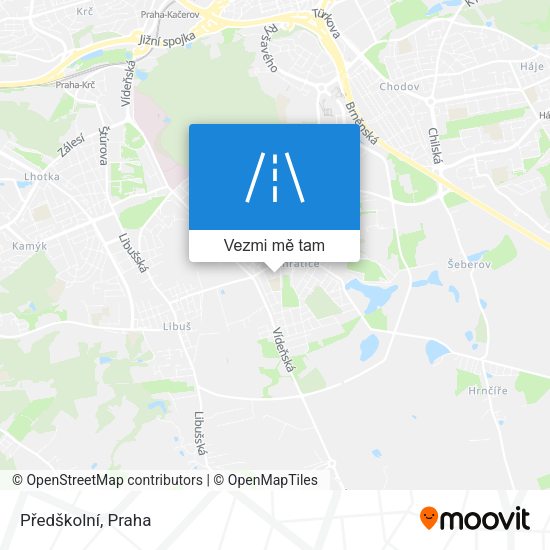 Předškolní mapa