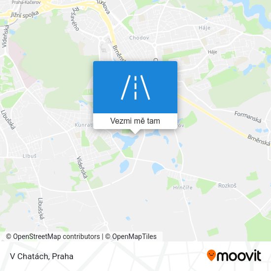V Chatách mapa