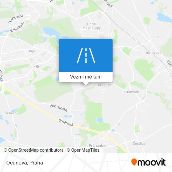 Ocúnová mapa
