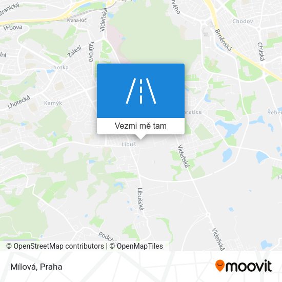 Mílová mapa