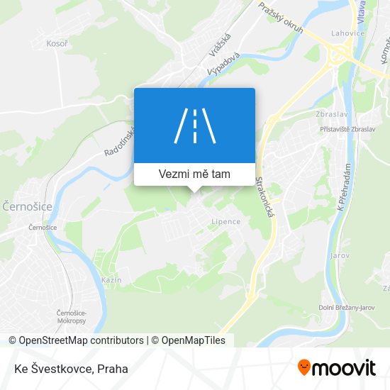 Ke Švestkovce mapa
