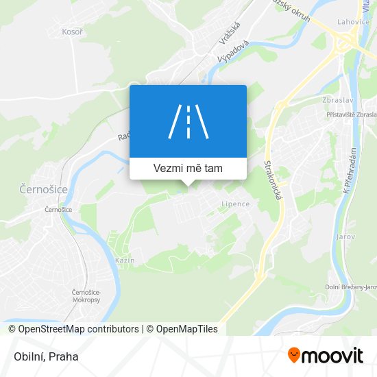 Obilní mapa