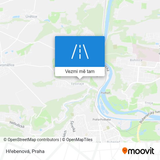 Hřebenová mapa