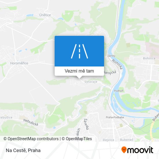 Na Cestě mapa