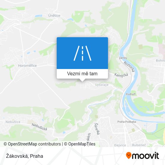 Žákovská mapa