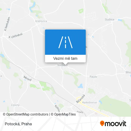 Potocká mapa