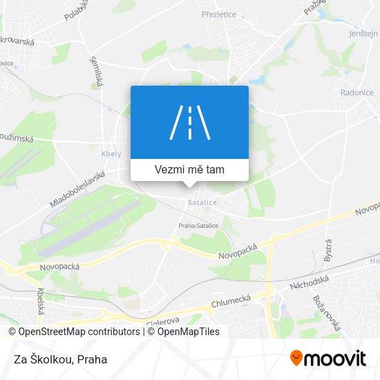 Za Školkou mapa