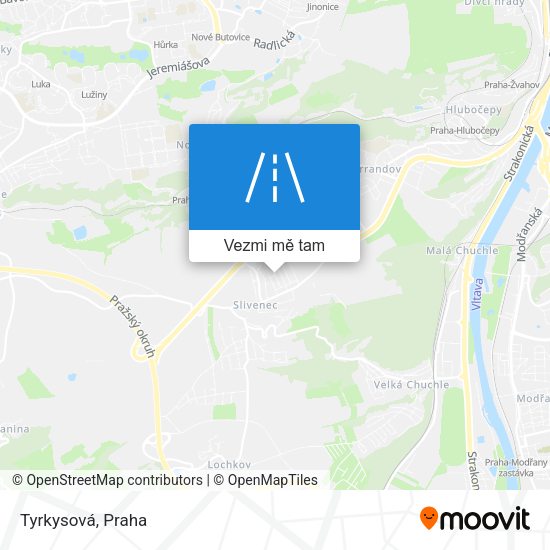 Tyrkysová mapa