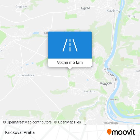 Křičkova mapa