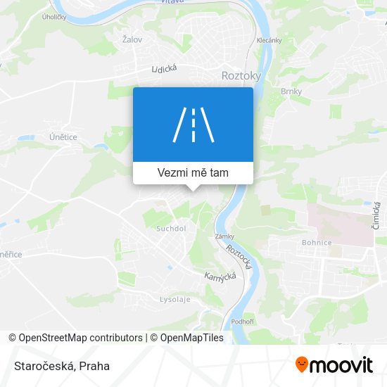 Staročeská mapa