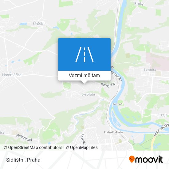 Sídlištní mapa