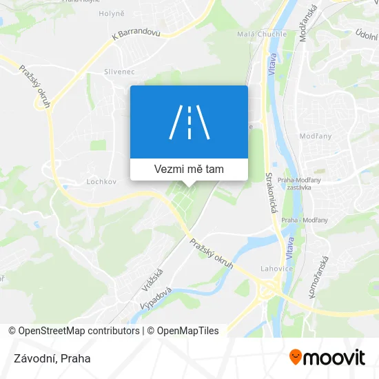 Závodní mapa