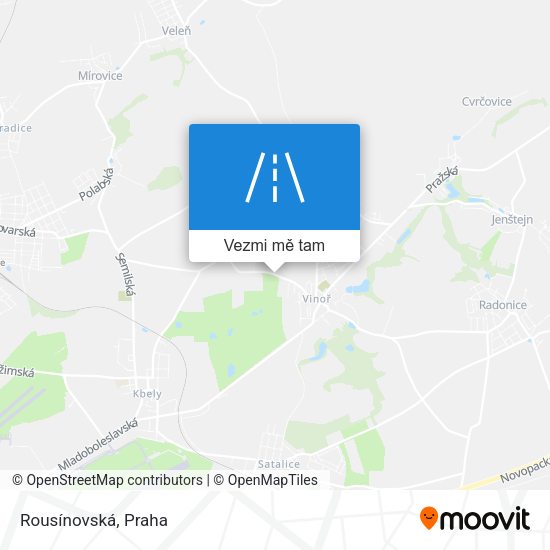 Rousínovská mapa
