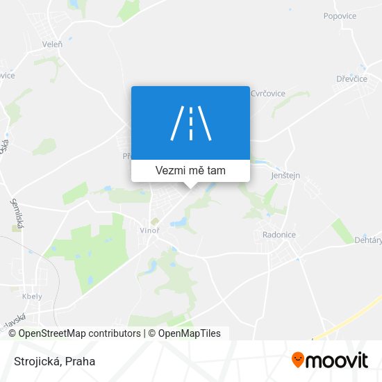 Strojická mapa