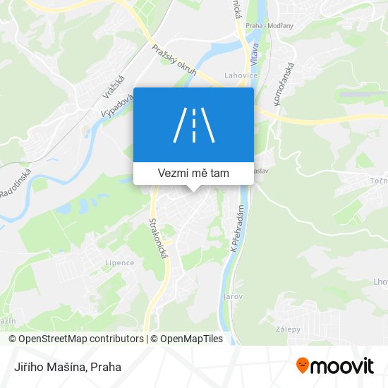 Jiřího Mašína mapa