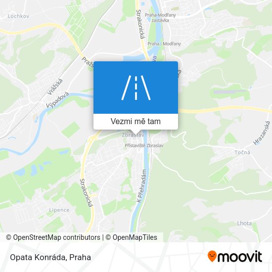 Opata Konráda mapa