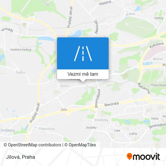 Jílová mapa