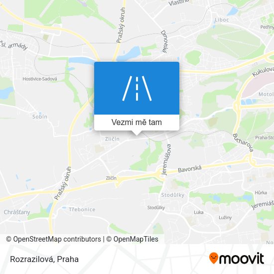 Rozrazilová mapa