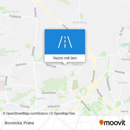 Borotická mapa