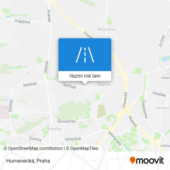 Humenecká mapa