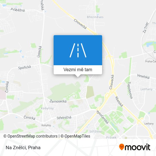 Na Znělci mapa