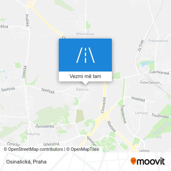 Osinalická mapa