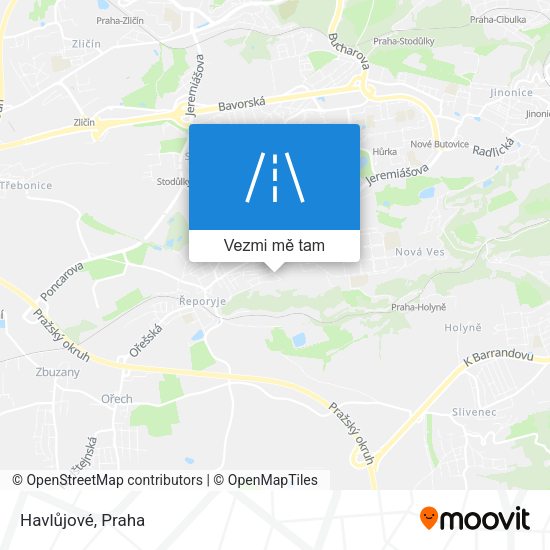 Havlůjové mapa