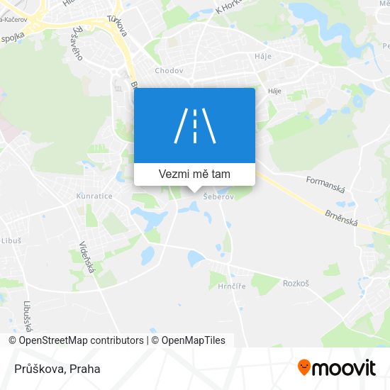 Průškova mapa