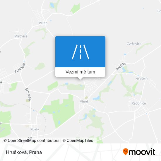 Hrušková mapa