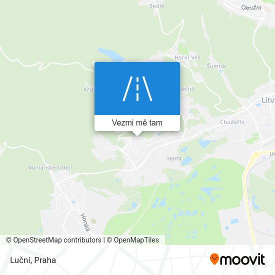 Luční mapa