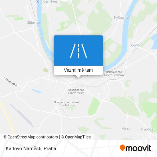 Karlovo Náměstí mapa