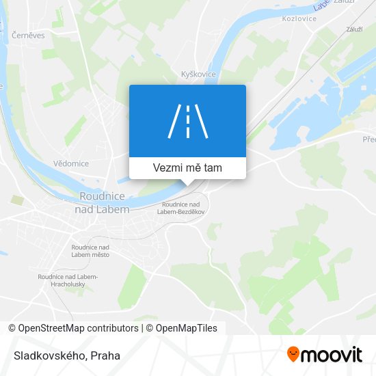 Sladkovského mapa
