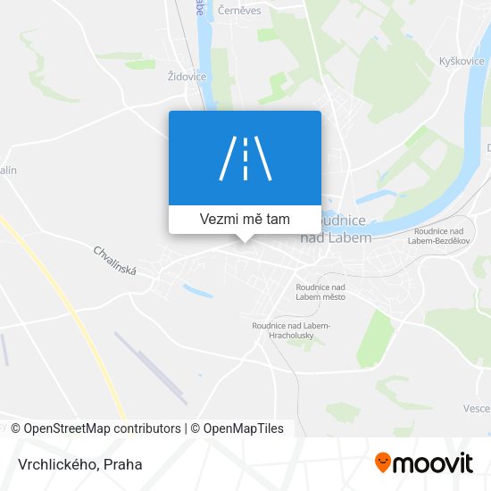 Vrchlického mapa