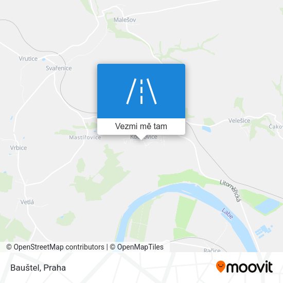 Bauštel mapa