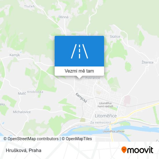 Hrušková mapa