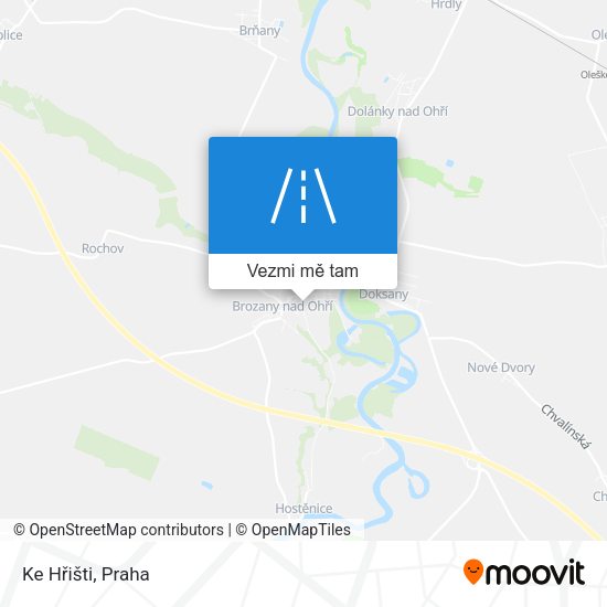 Ke Hřišti mapa