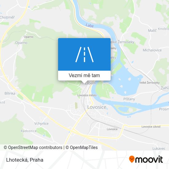 Lhotecká mapa