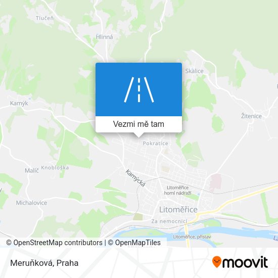 Meruňková mapa