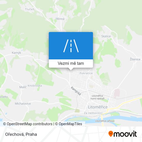 Ořechová mapa