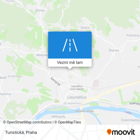 Turistická mapa