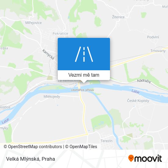 Velká Mlýnská mapa