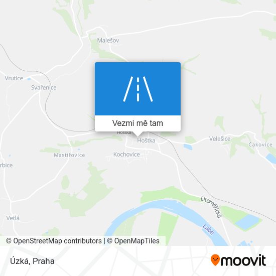 Úzká mapa