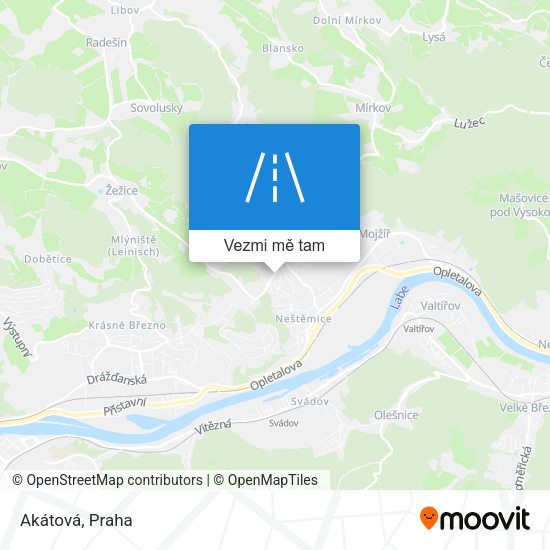 Akátová mapa