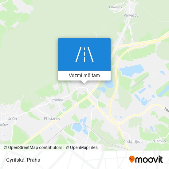 Cyrilská mapa